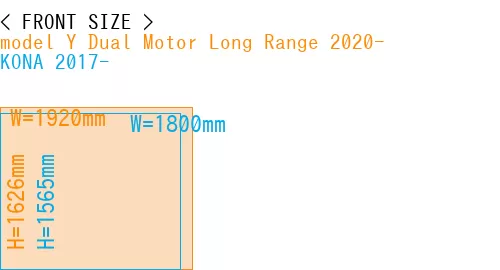 #model Y Dual Motor Long Range 2020- + KONA 2017-
